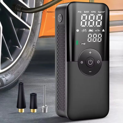 Rechargeable Air Pump Tire Inflator Portable Compressor 