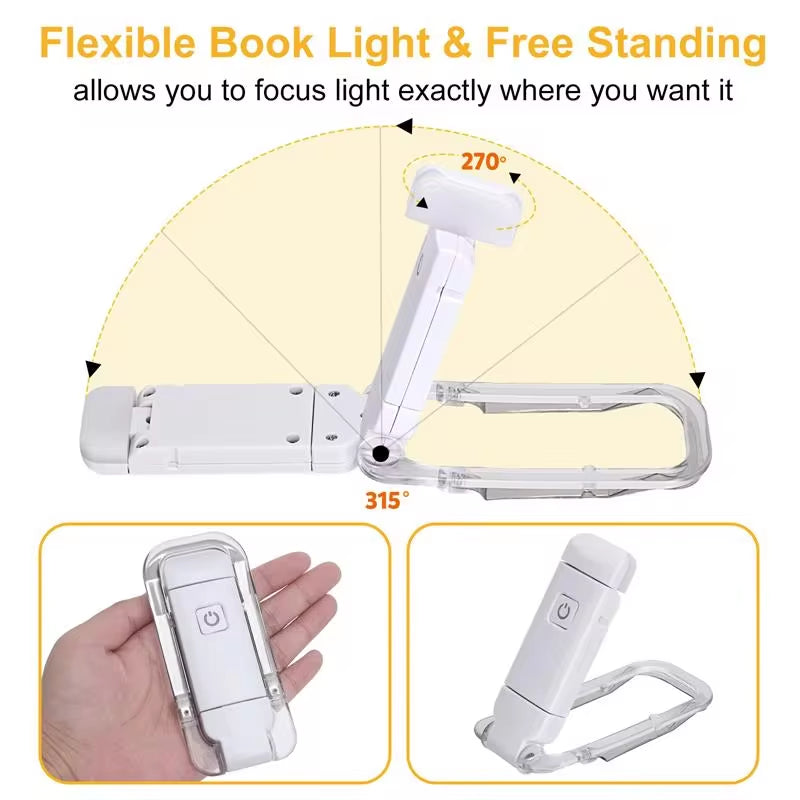 LED USB Rechargeable Book Light 