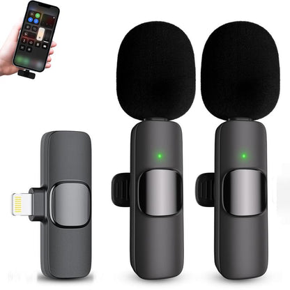 2 Pack Professional Wireless Mini Microphone