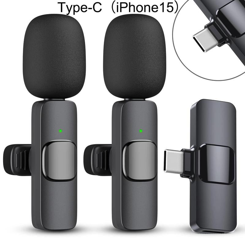 2 Pack Professional Wireless Mini Microphone