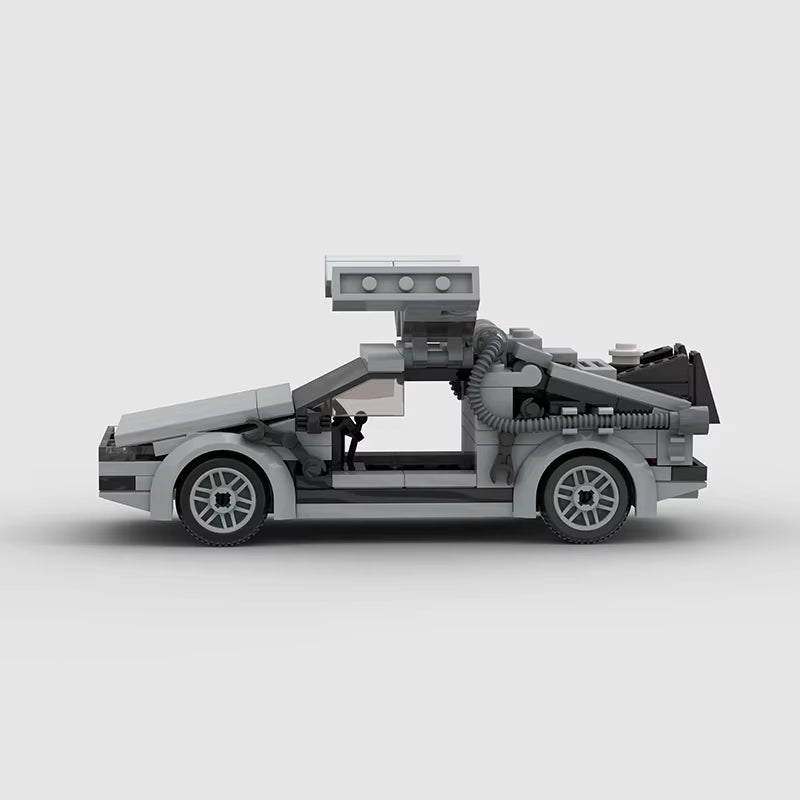 Delorean from BACK to the FUTURE Brick Toy